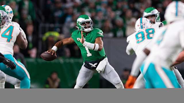 jalen hurts miami dolphins kelly green